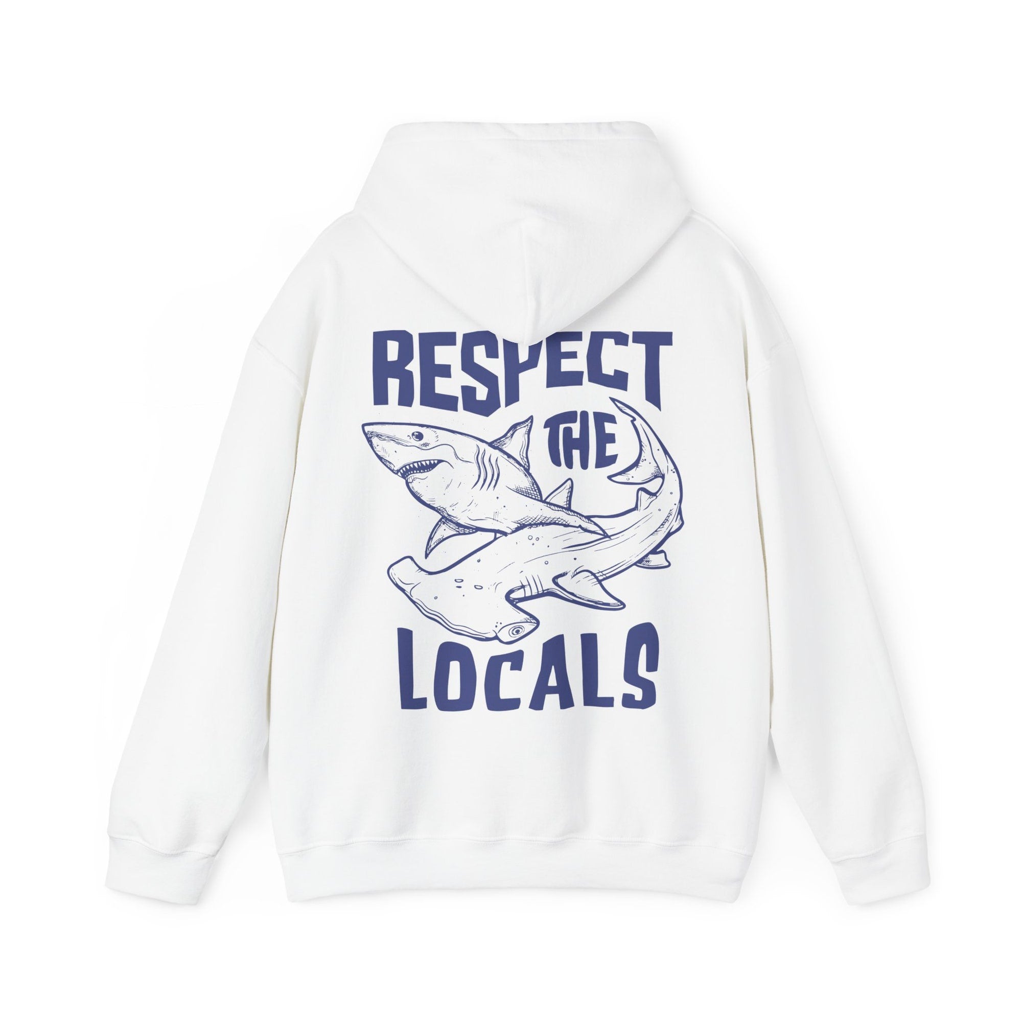 Protect Local Sharks Hoodie – Respect the Locals Sweatshirt - Image 6