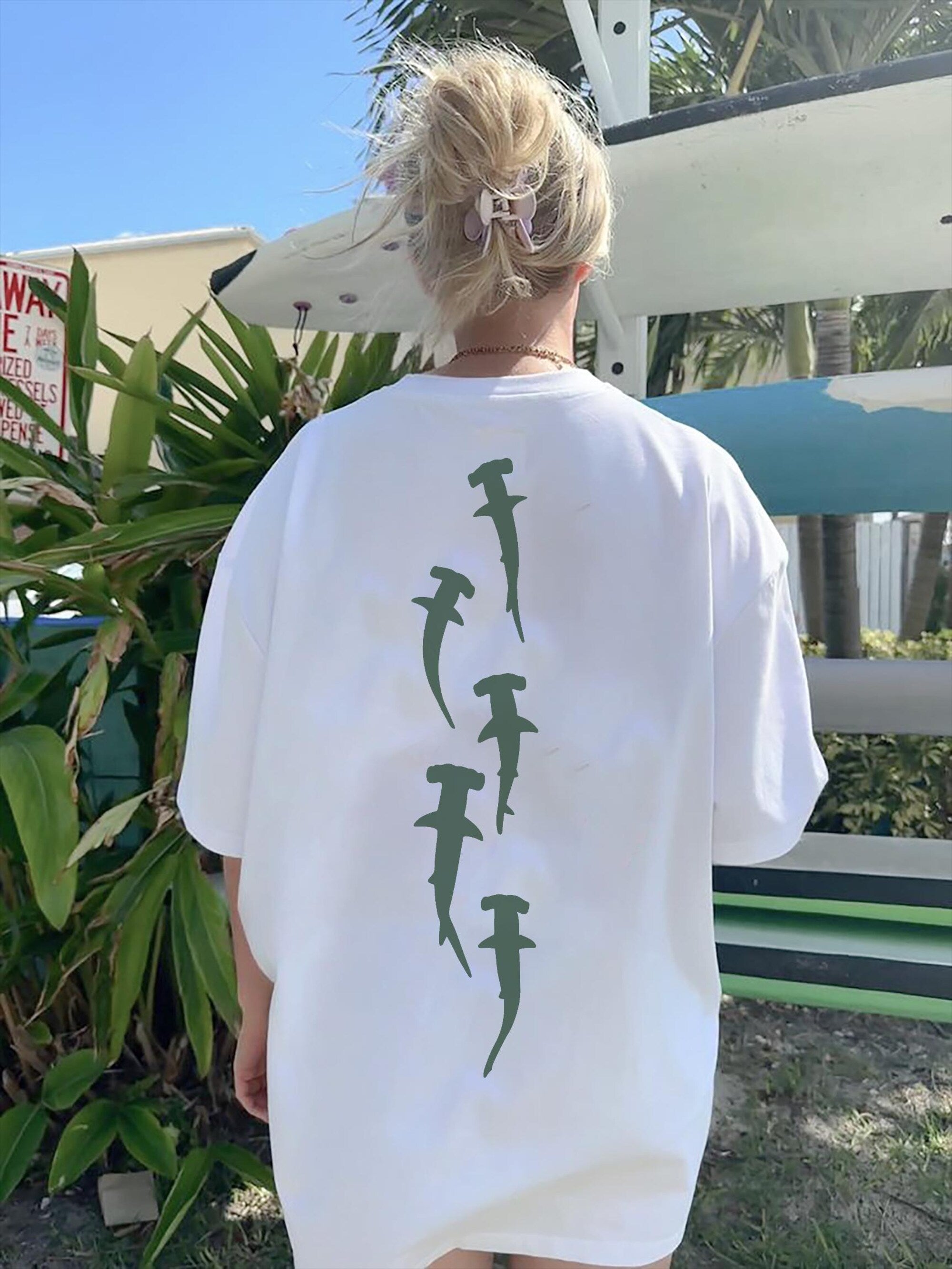 Hammerhead Shark Comfort Colors Tee – Ocean Conservation Shirt - Image 3