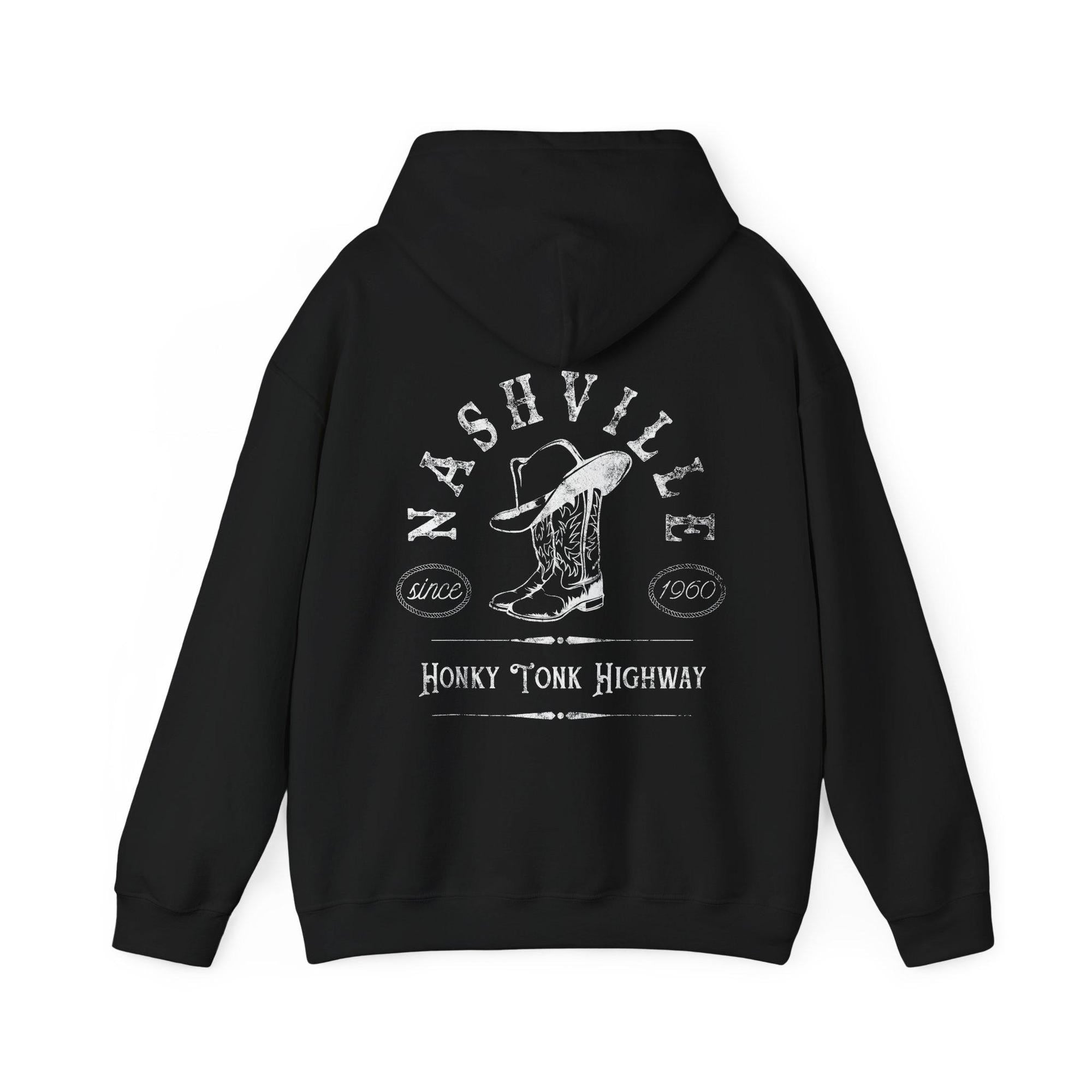 Nashville Honky Tonk Highway Cowgirl Hoodie Sweatshirt - Image 4