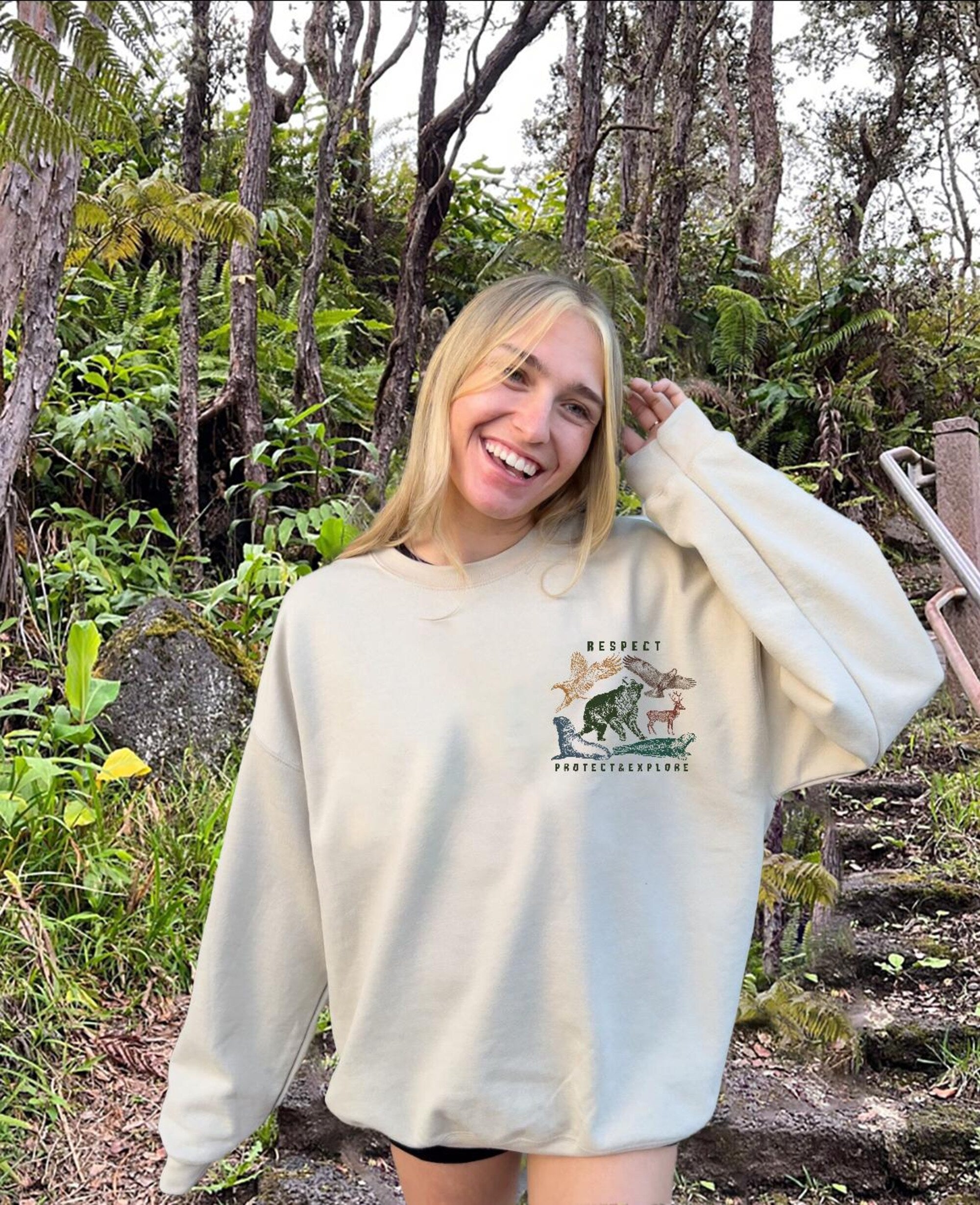 Protect Our National Parks Crewneck Sweatshirt - Image 2