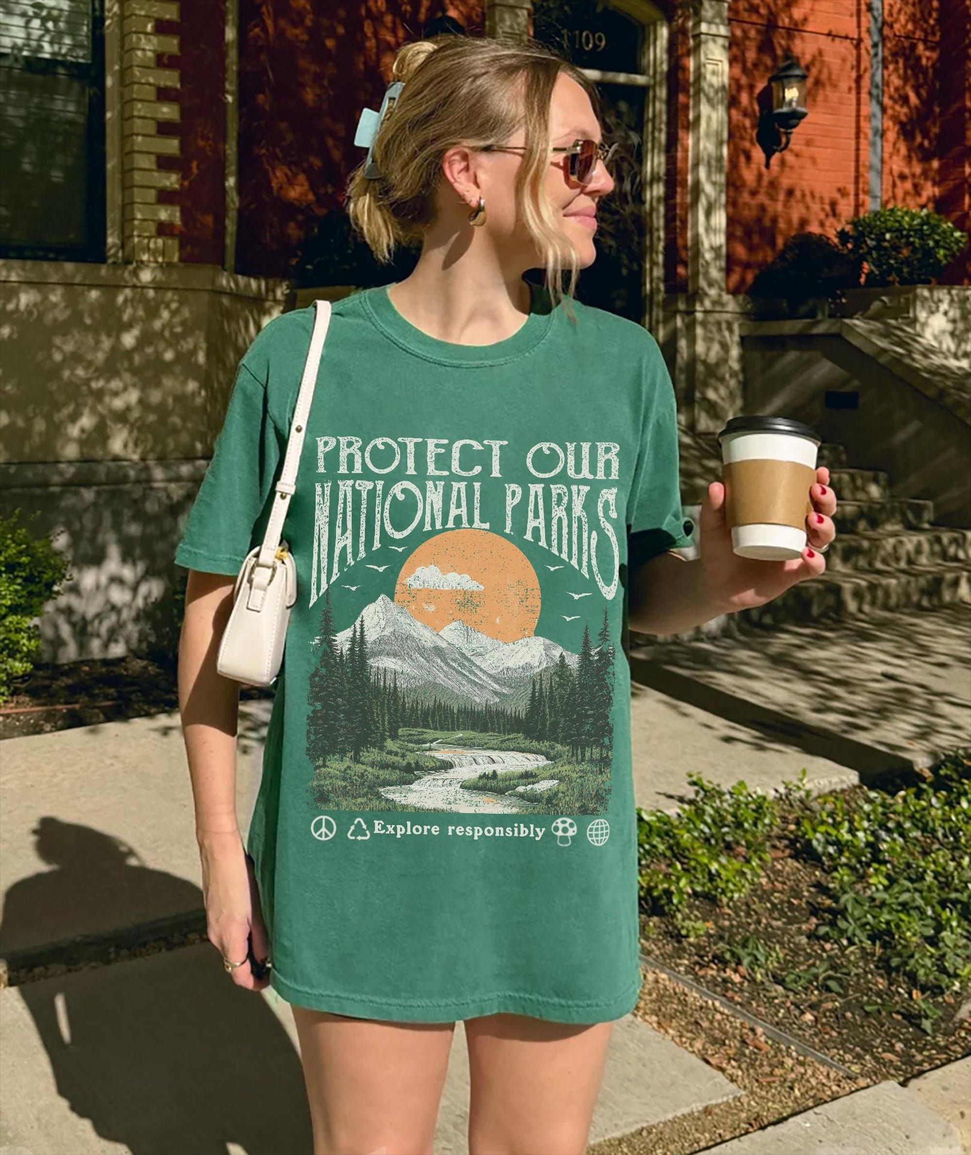 Vintage National Parks Comfort Colors Tee – Protect Our Parks
