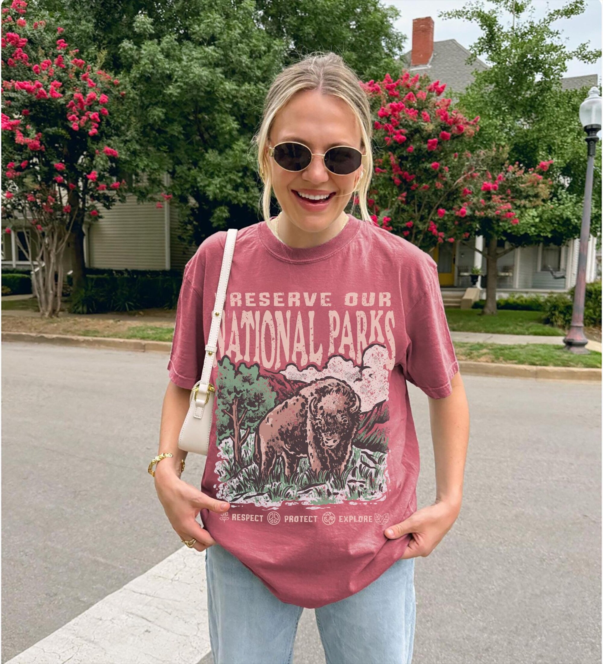 Protect National Parks Bison Tee | Comfort Colors® Unisex - Image 6