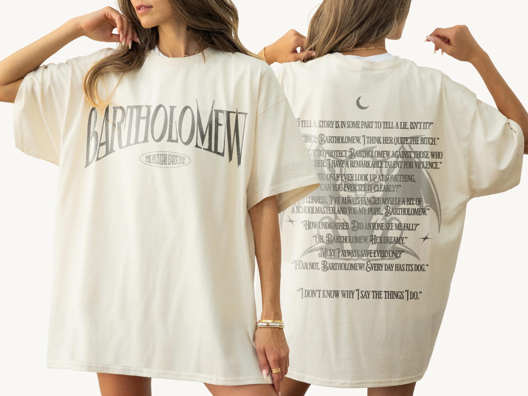 The Knight and the Moth Bartholomew Unisex Tee (Licensed) - Image 2