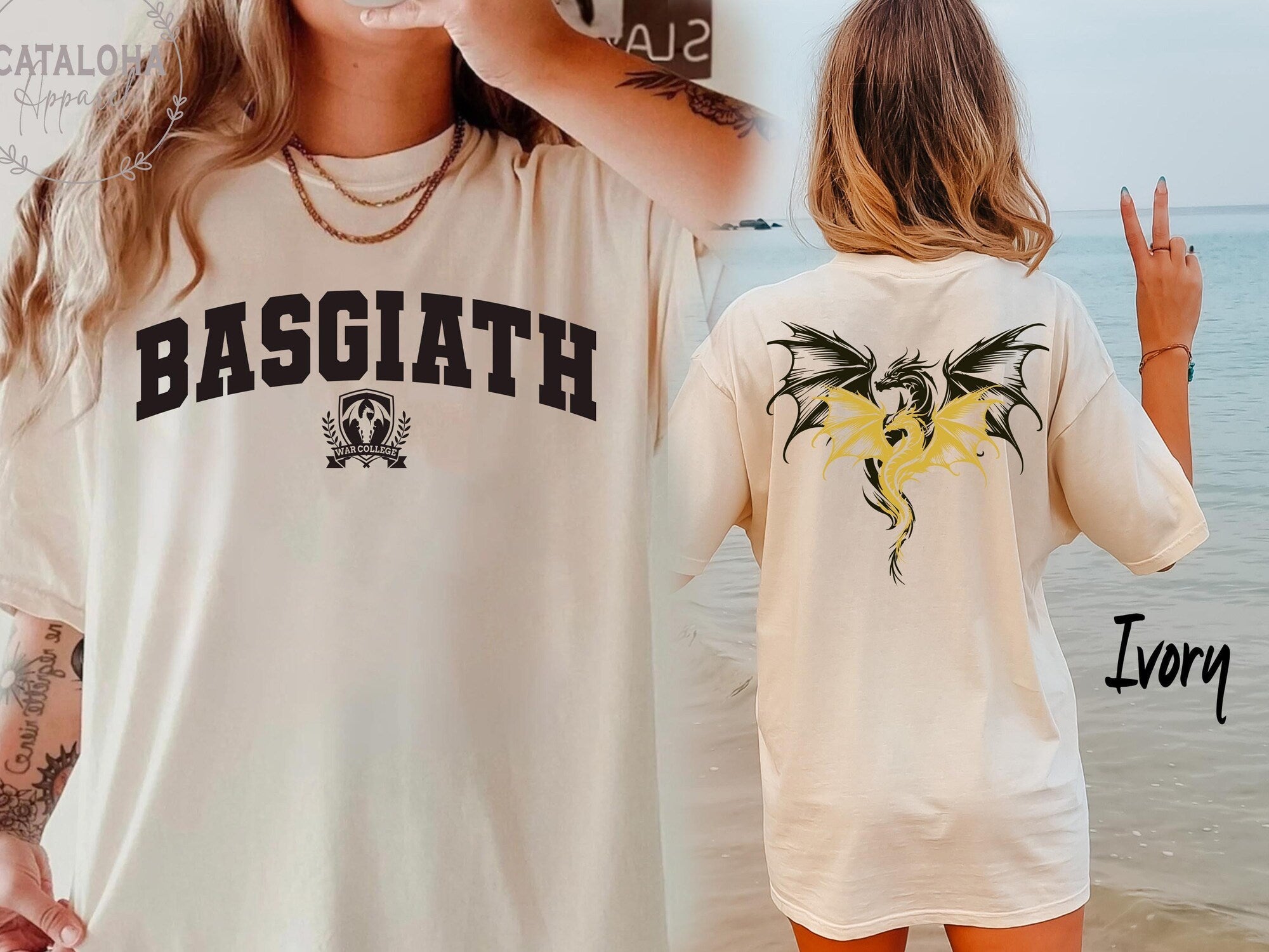 Basgiath War College Bookish Tee – Fourth Wing Inspired - Image 8