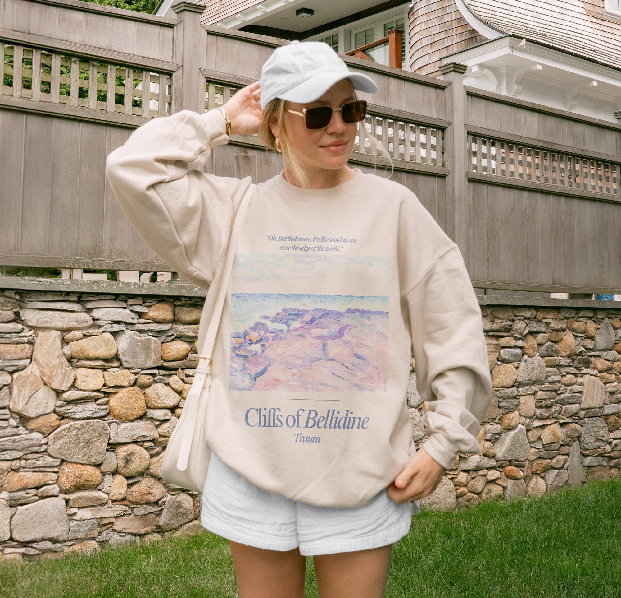 The Knight and the Moth Bartholomew Quote Sweatshirt - Image 3