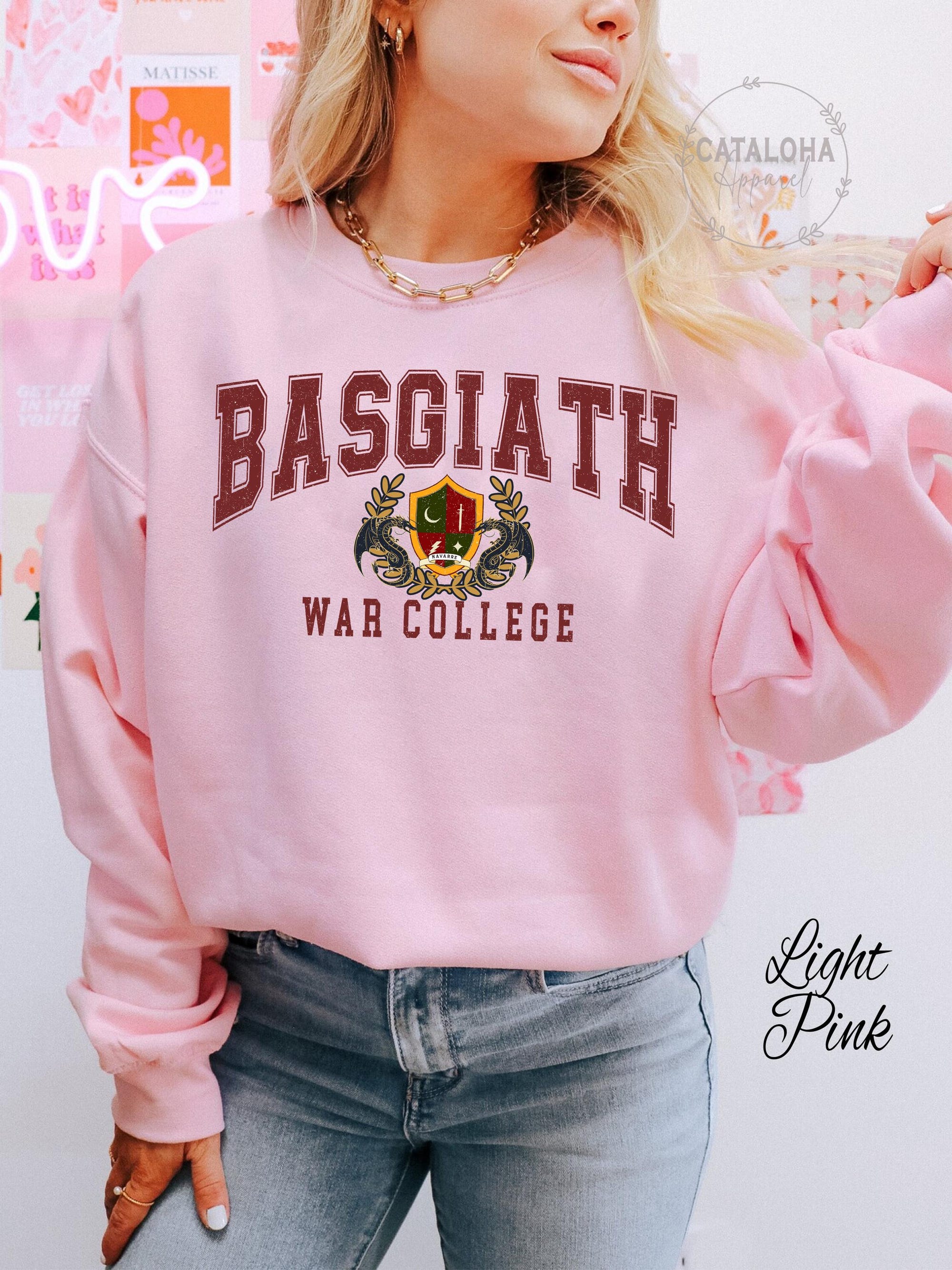 Basgiath War College Vintage Sweatshirt | Fourth Wing - Image 10