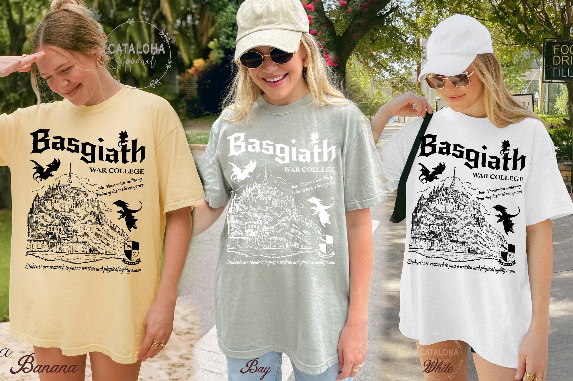 Basgiath War College Vintage Shirt | Fourth Wing Fan Tee - Image 8
