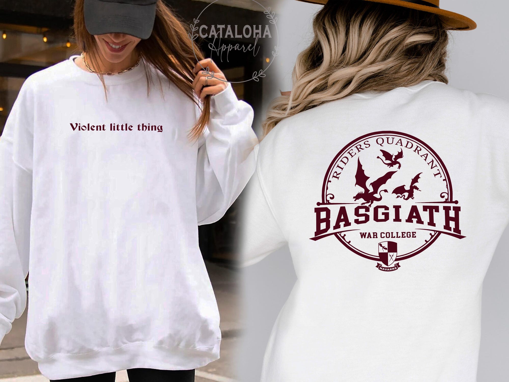 Basgiath War College Sweatshirt – Fourth Wing Inspired - Image 10
