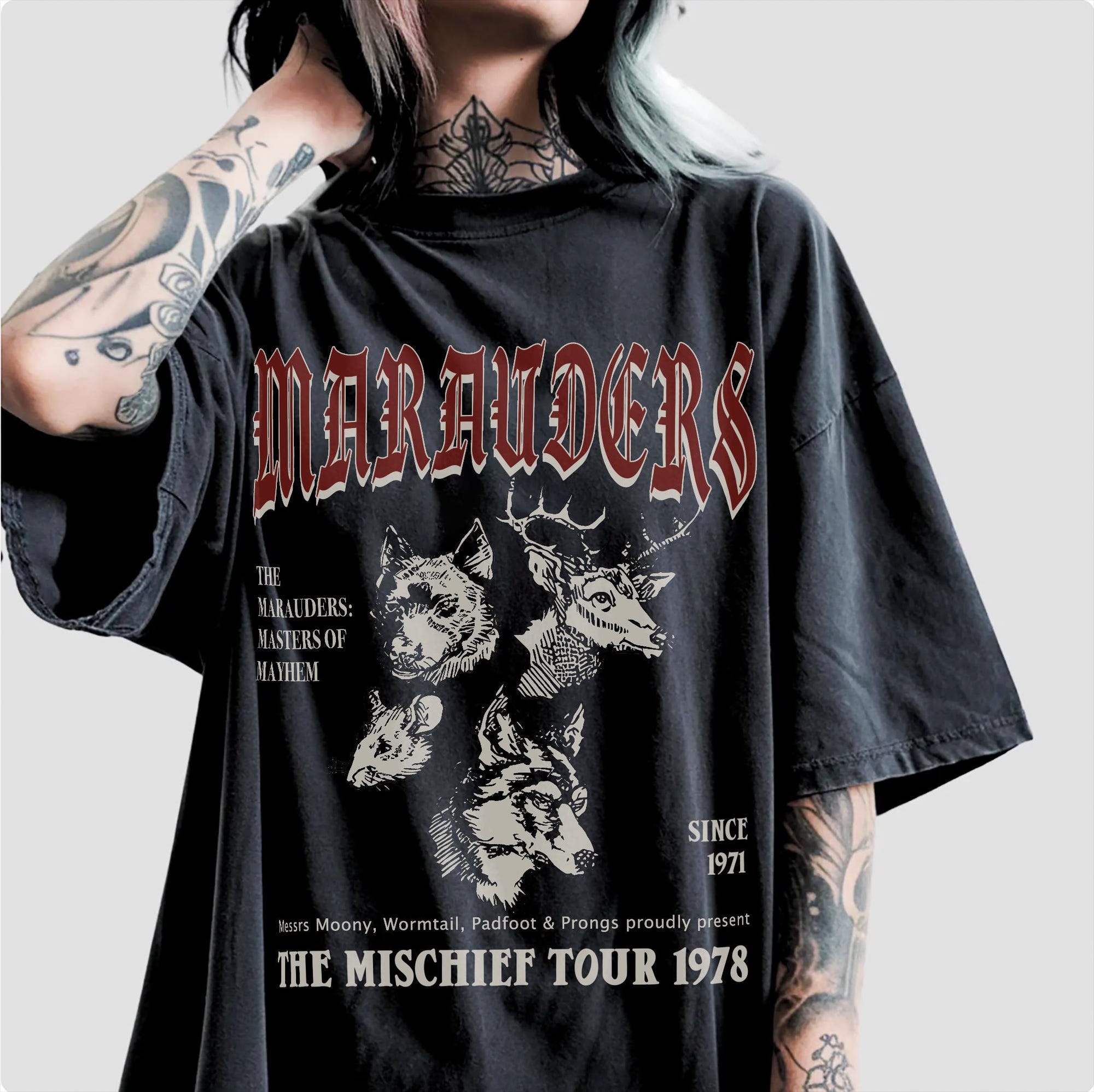 70s Wizards Marauders World Tour Tee – Comfort Colors 1717