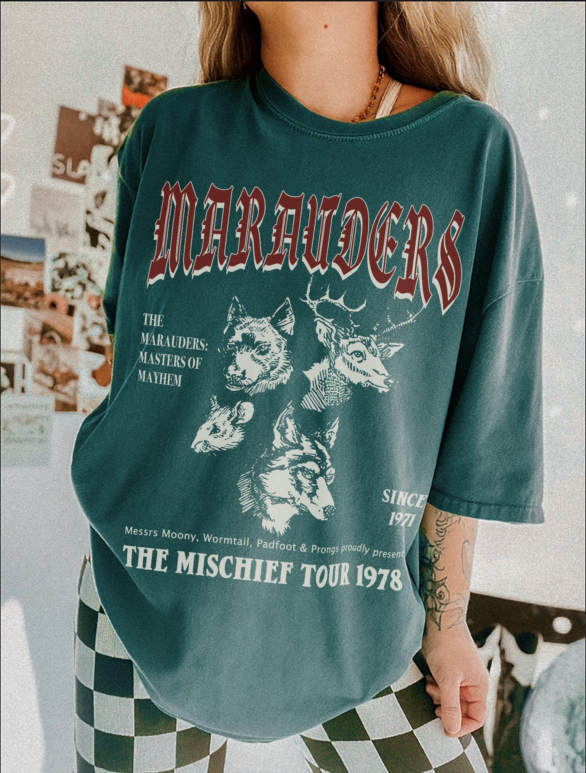 70s Wizards Marauders World Tour Tee – Comfort Colors 1717 - Image 3