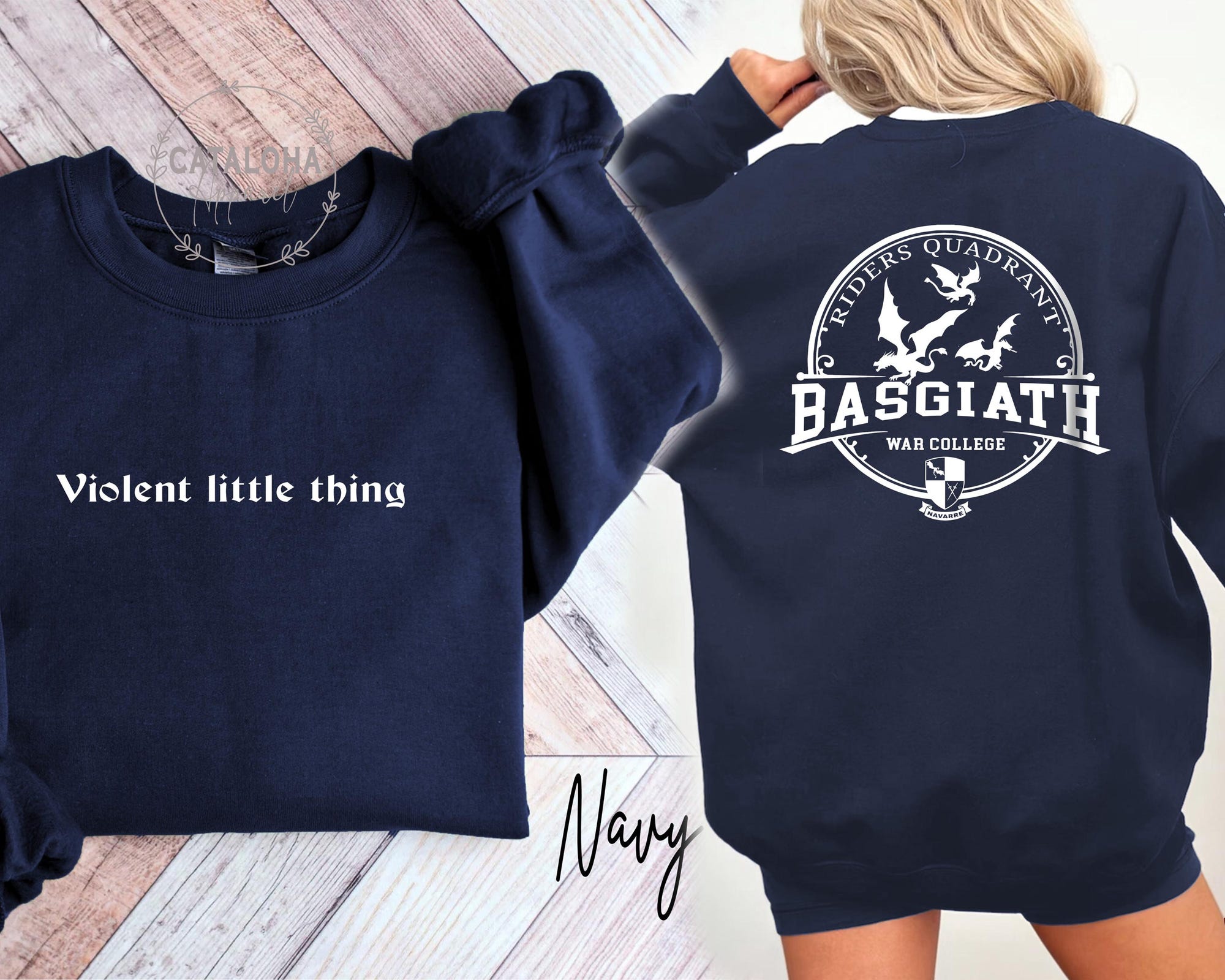 Basgiath War College Sweatshirt – Fourth Wing Inspired - Image 12
