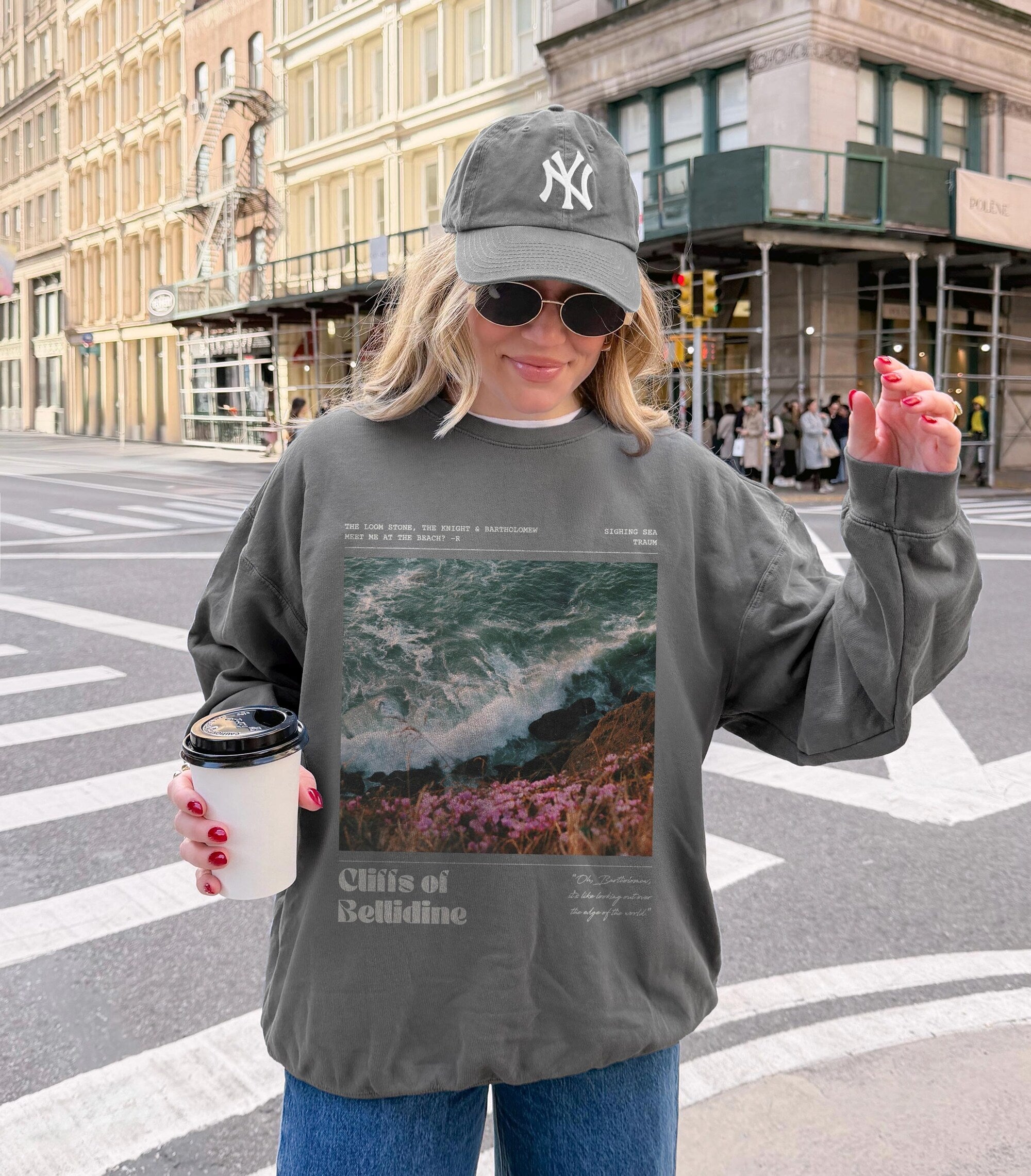 Licensed Knight & the Moth Bartholomew Gargoyle Sweatshirt - Image 2