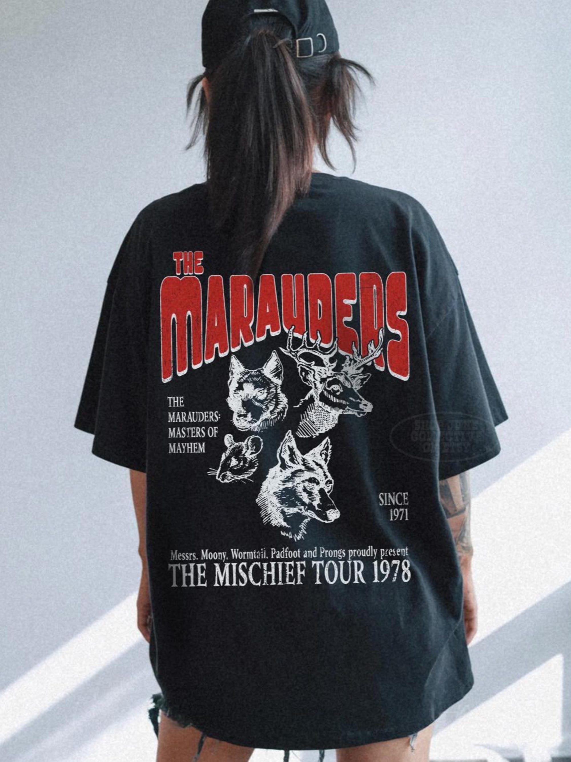 Marauders World Tour Comfort Colors Unisex Tee - Image 4