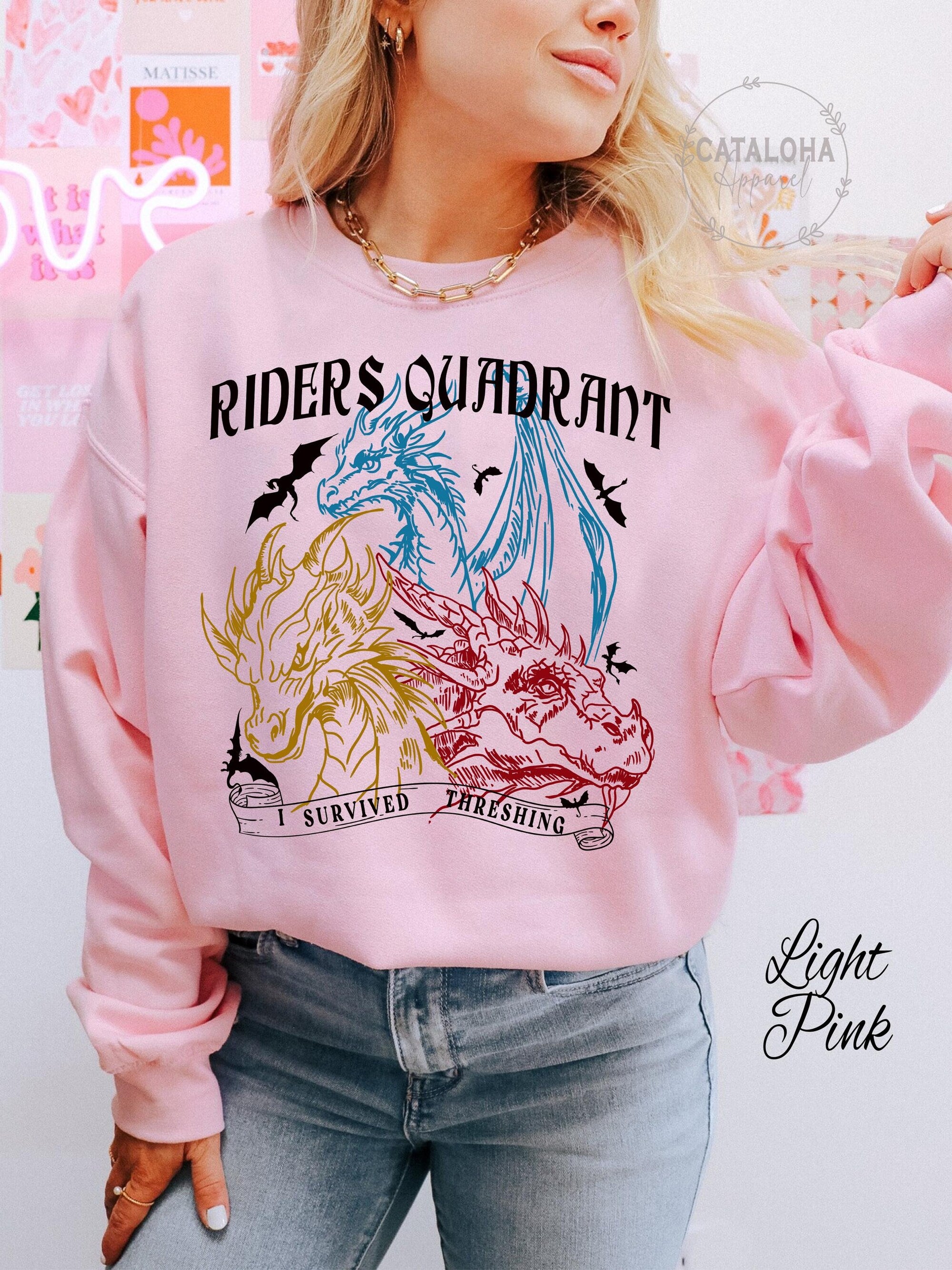 Fourth Wing Riders Quadrant Crewneck Sweatshirt - Image 10