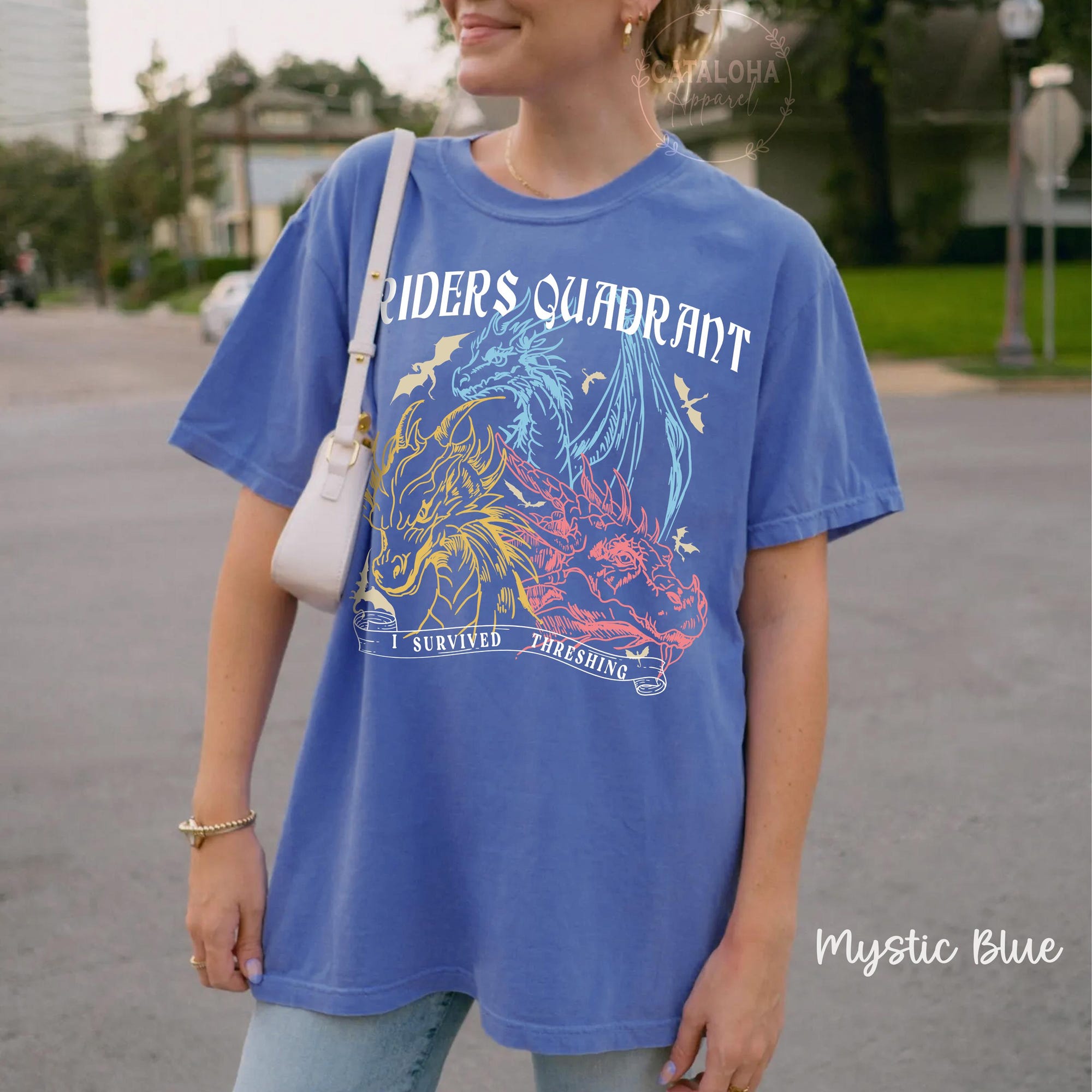 Riders Quadrant Fantasy Dragon Tee | Fourth Wing Inspired - Image 14
