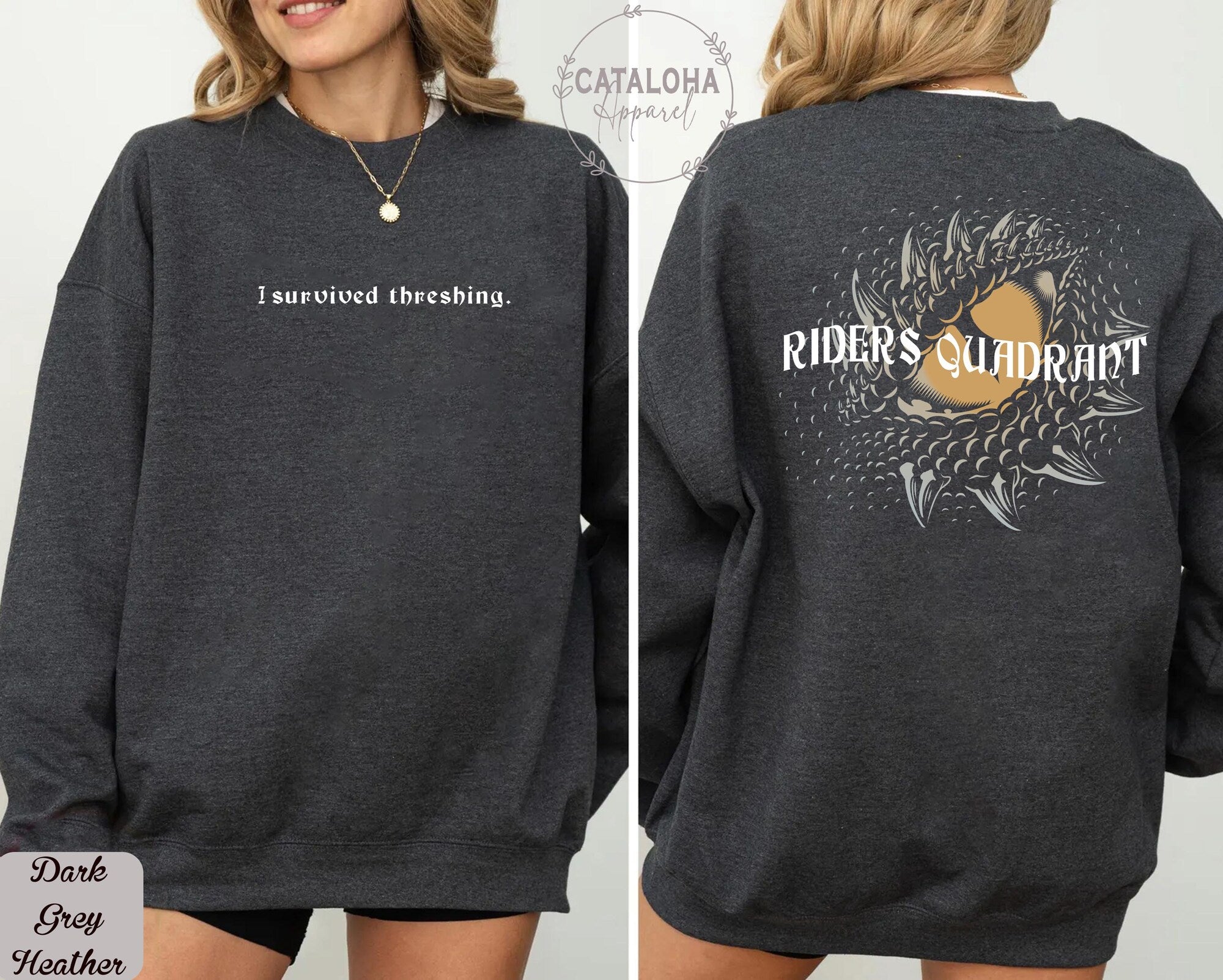 Basgiath War College Riders Quadrant Crewneck Sweatshirt - Image 8