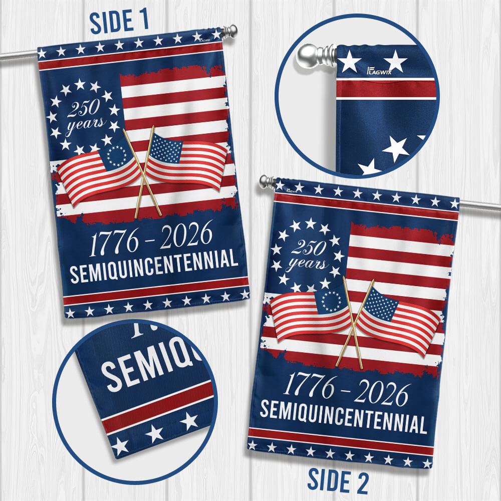 Flagwix American Flag - America 250th Anniversary Semiquincentennial Decorative Flag