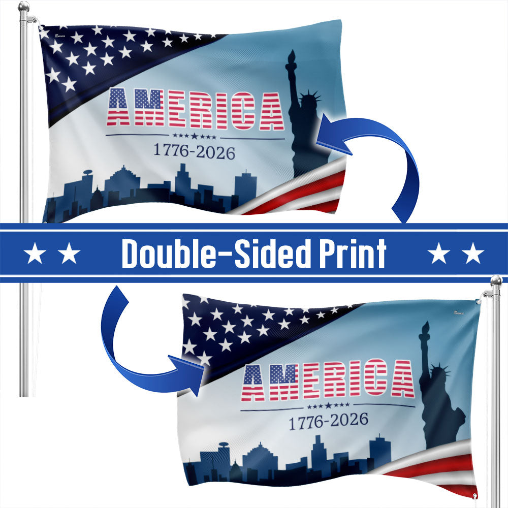 250 years of America Grommet Flag