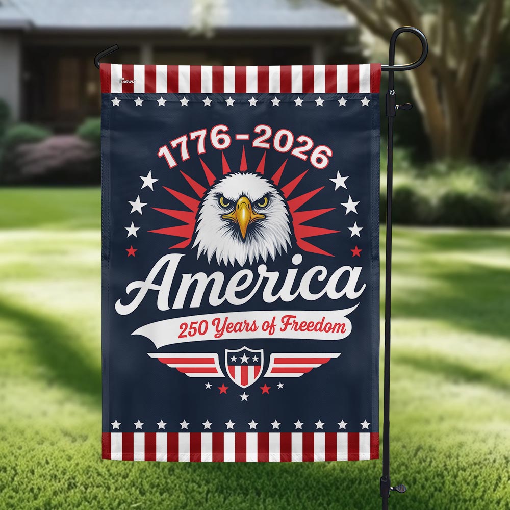 Flagwix American Flag - 250 years of America Semiquincentennial Eagle Flag