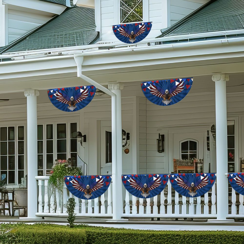 Flagwix American Flag - Patriotic Eagle 4th Of july Fan Flag