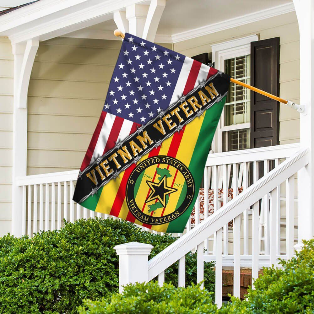 Premium Vietnam Veteran Flag