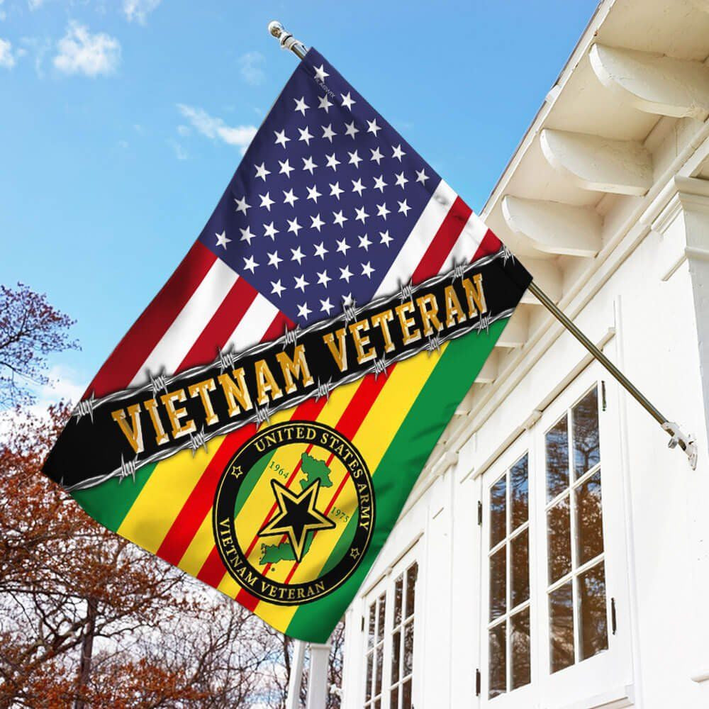 Premium Vietnam Veteran Flag