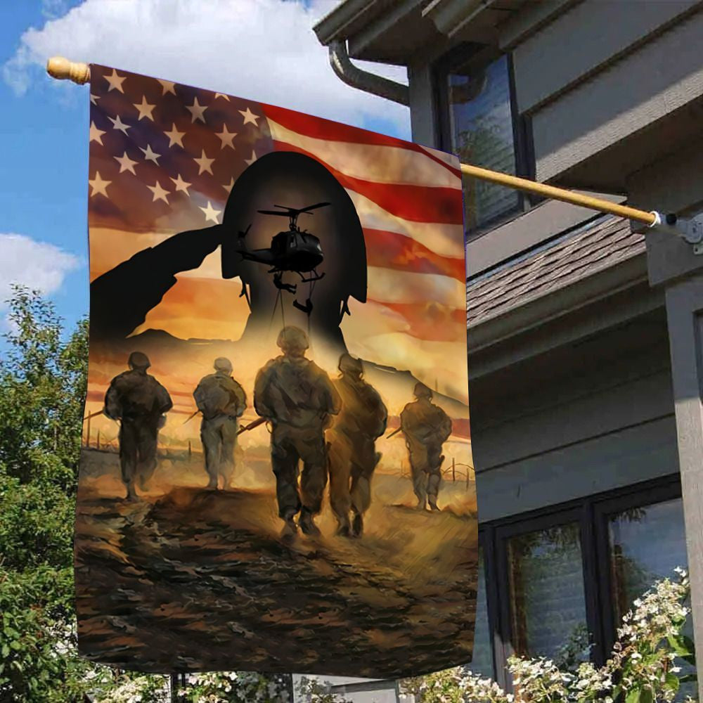 Premium Veteran American Flag