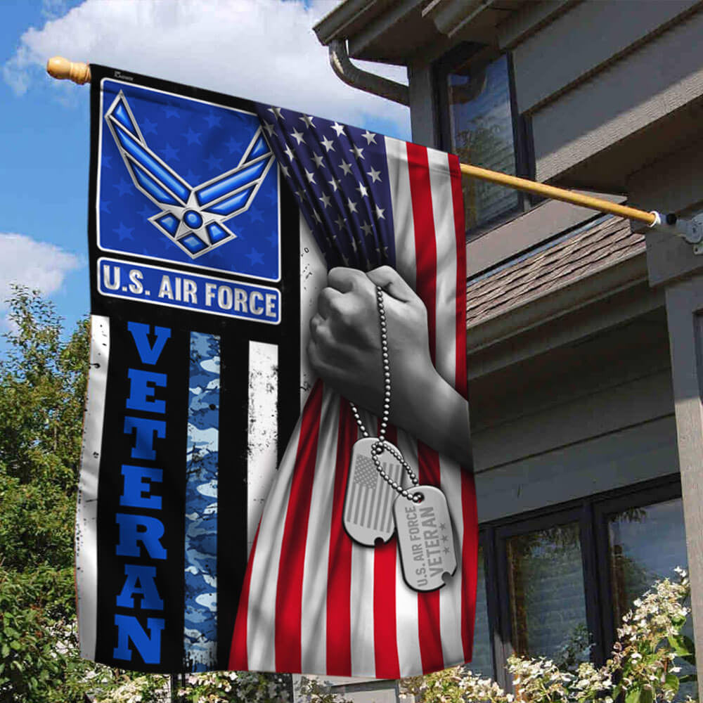 Unique U.S. Air Force Veteran Flag