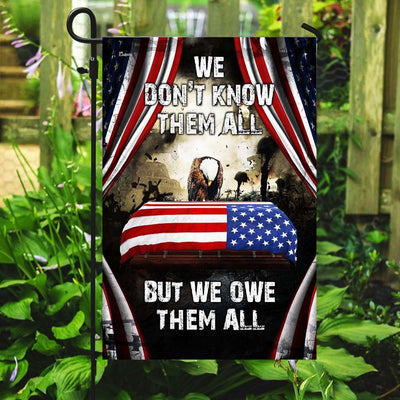 Premium We Own Them All Veteran Flag