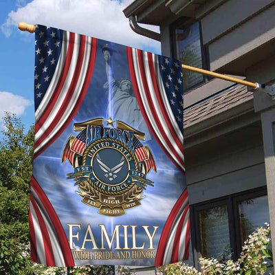 Premium Multiple US Military Services Veteran Flag