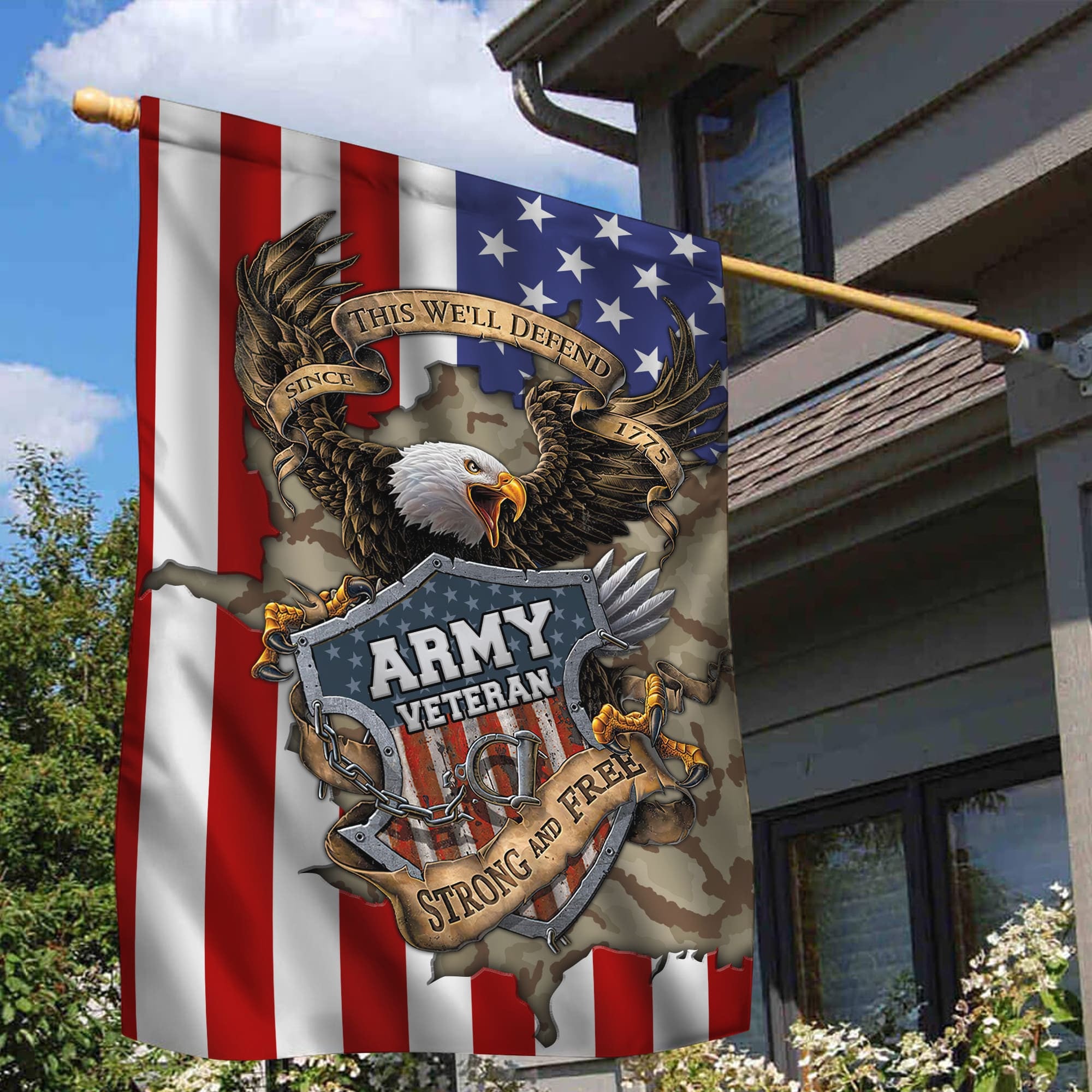 U.S Multiple Service Veteran Flag