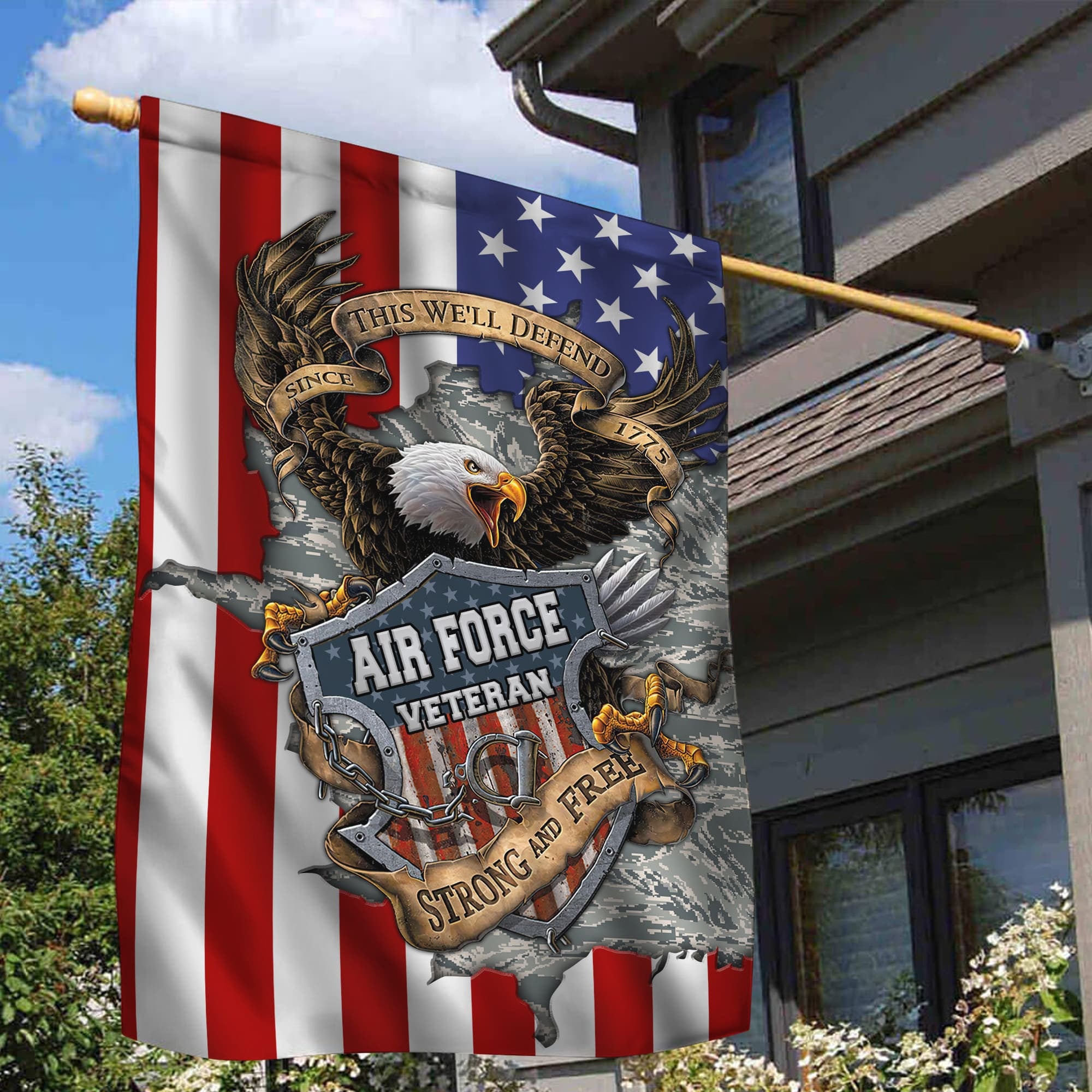 U.S Multiple Service Veteran Flag