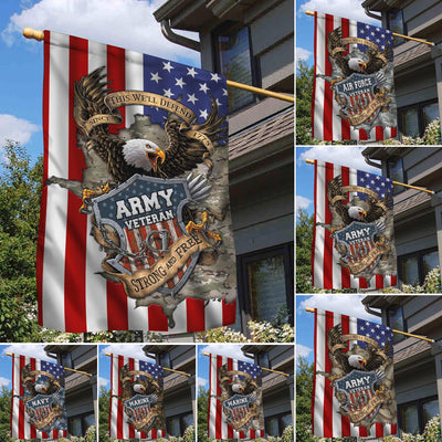 U.S Multiple Service Veteran Flag