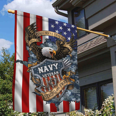 U.S Multiple Service Veteran Flag