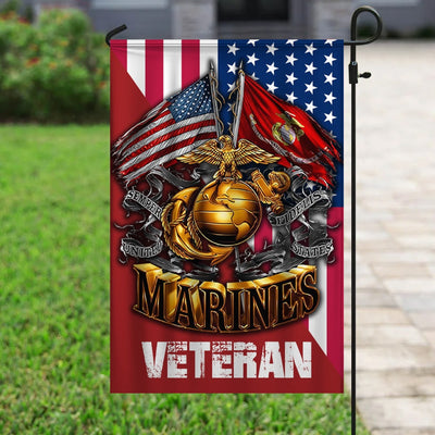 Premium Multiple US Military Services Veteran Flag