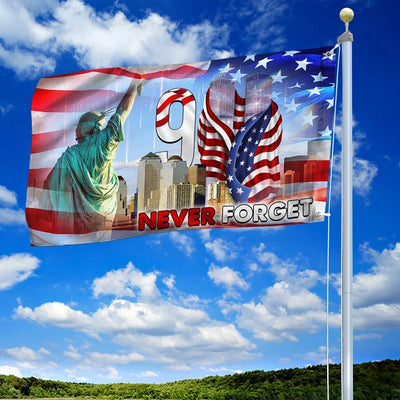 Premium Patriot Day Grommet Flag
