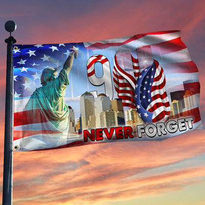 Premium Patriot Day Grommet Flag