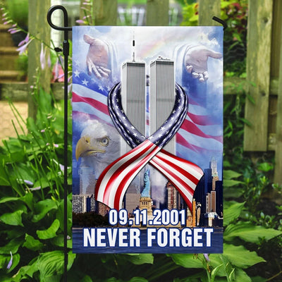 Premium Never Forget September 11 American Patriotic Flag