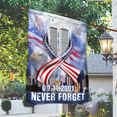 Premium Never Forget September 11 American Patriotic Flag