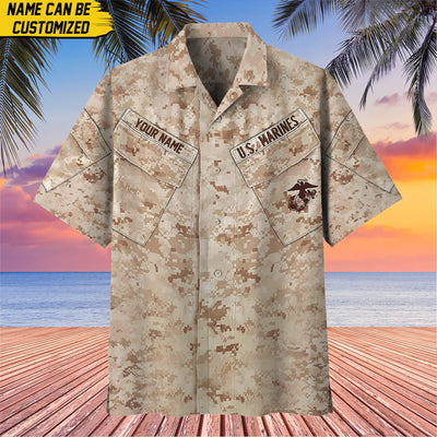 Premium Personalized US Veterans Hawaii Shirt