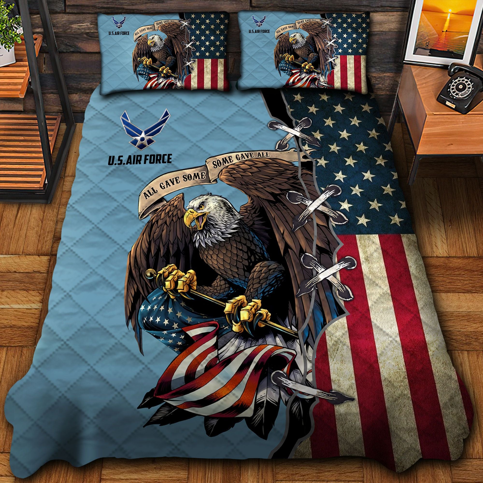 Premium U.S Air Force Polo All Over Printed