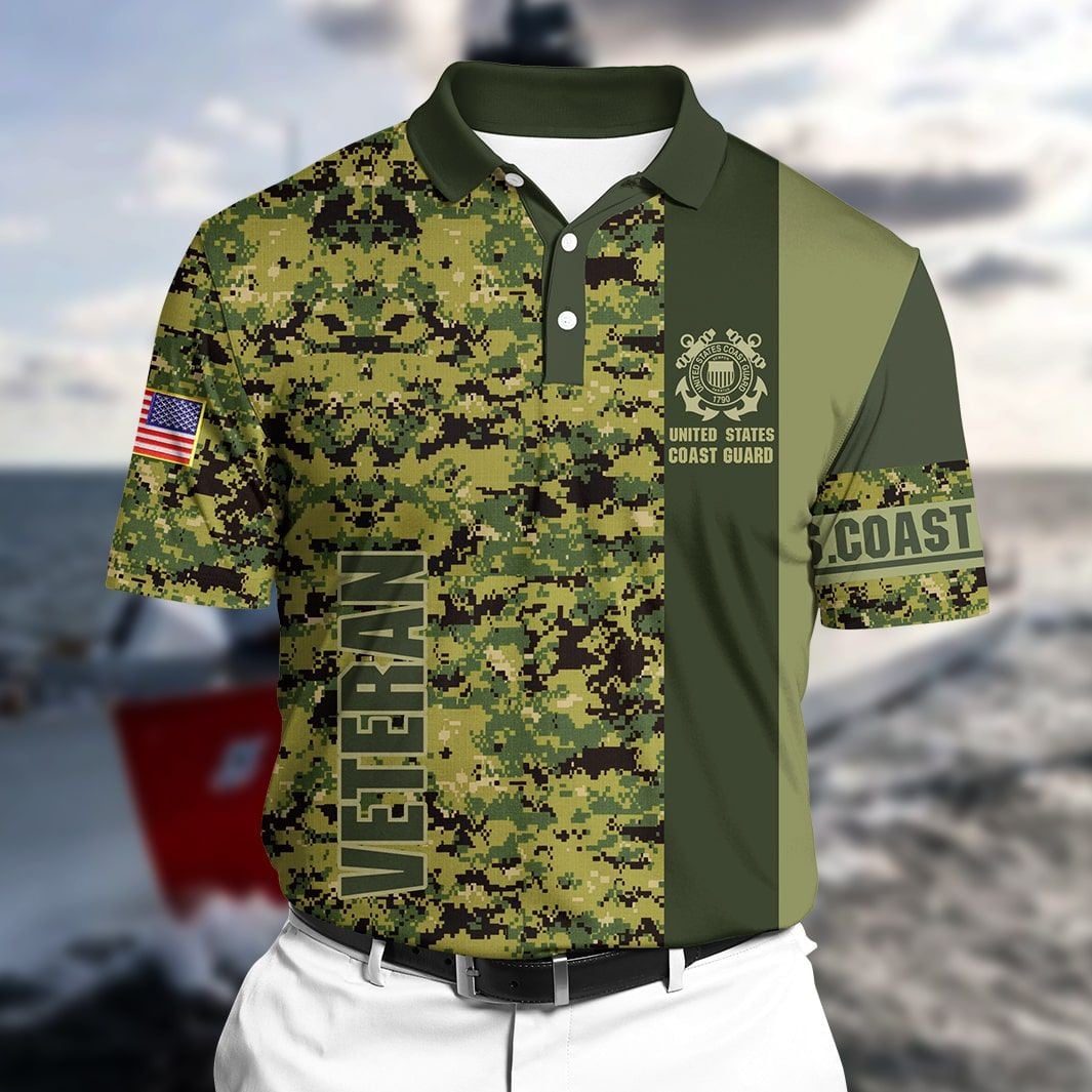 Premium Unique Veteran Polo Ultra Soft and Comfort