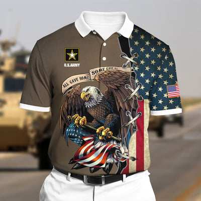 Premium U.S Army Polo All Over Printed