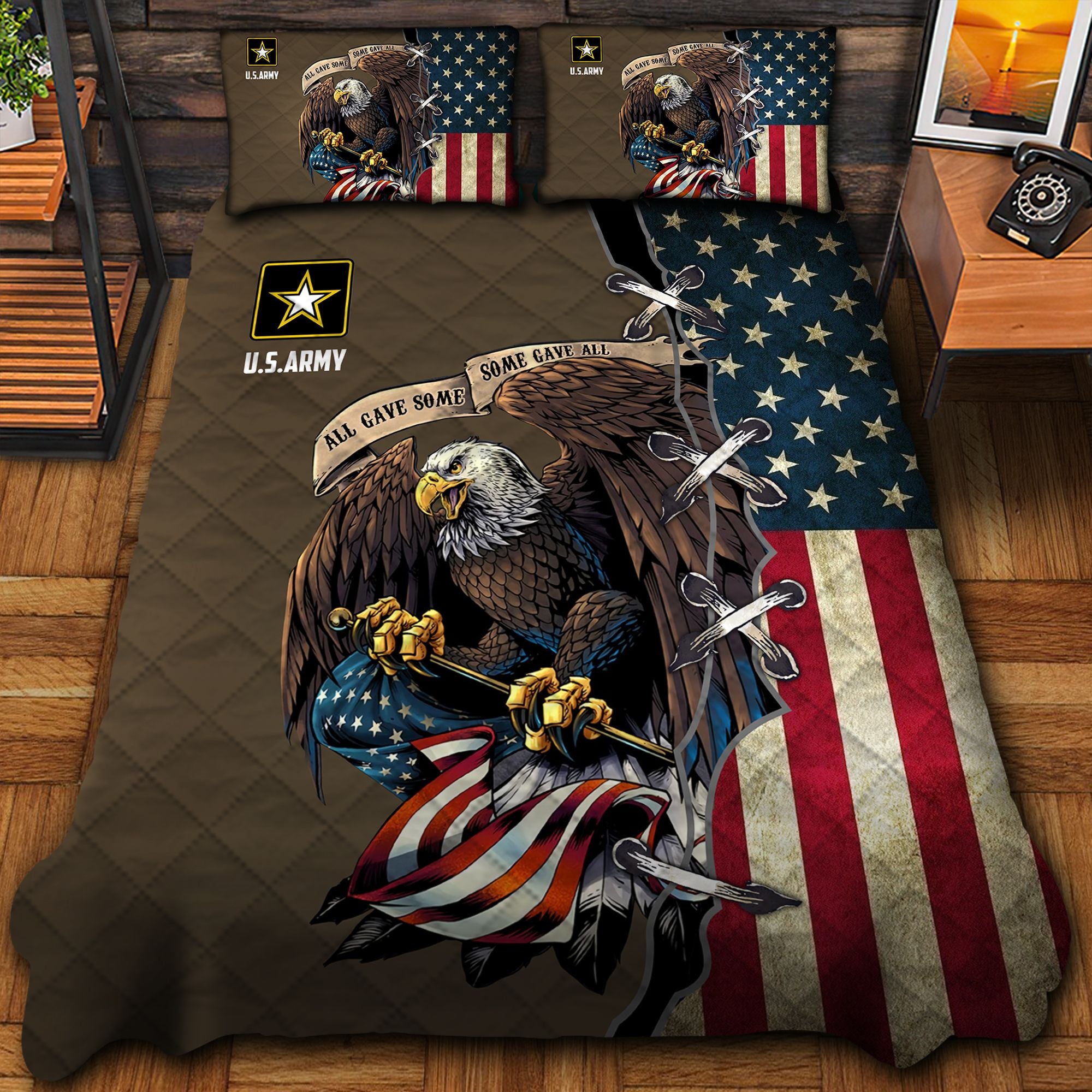 Premium U.S Army Polo All Over Printed