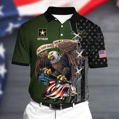 Premium U.S Army Polo All Over Printed