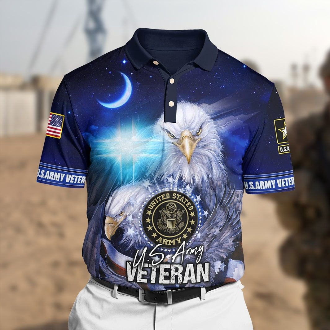 Premium Unique Veteran Polo Ultra Soft and Comfort