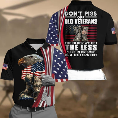 Honor The Old Men Polo Shirt