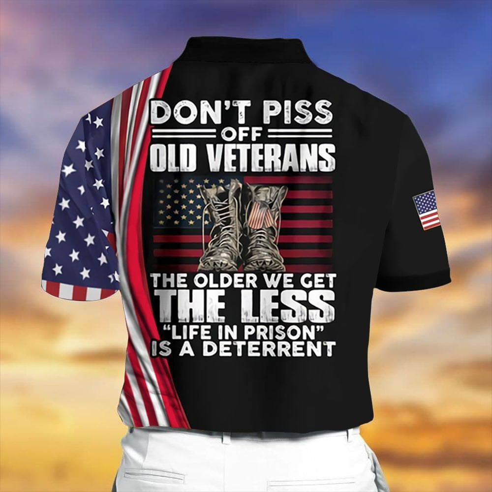 Honor The Old Men Polo Shirt