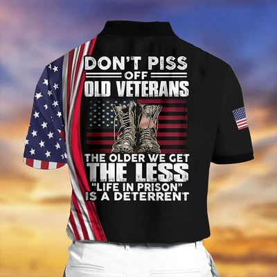 Honor The Old Men Polo Shirt