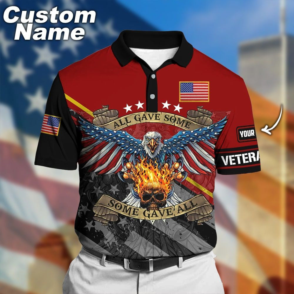 Premium Custem Personalized Name Veteran Army